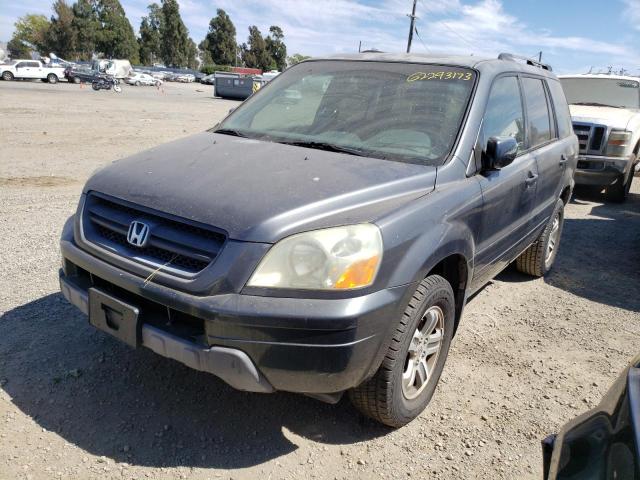Photo 1 from auction – 2004 HONDA PILOT EXL with VIN 2HKYF18594H532962