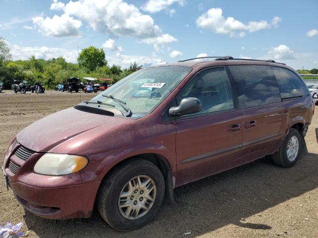 DODGE GRAND CARA 2002 with VIN 2B4GP44312R787018 - Photo from auction