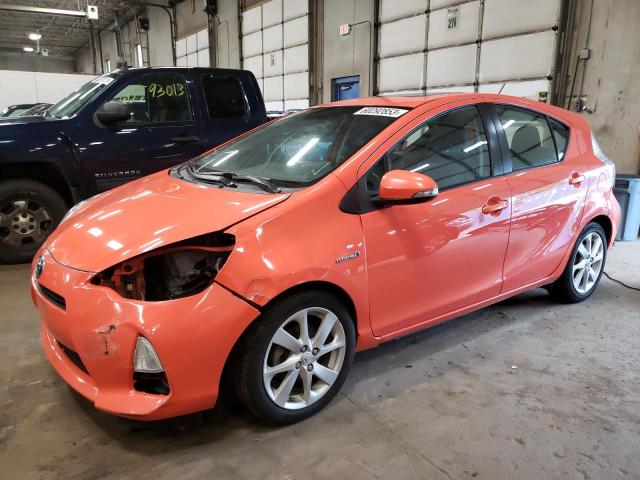 TOYOTA PRIUS C 2013 with VIN JTDKDTB36D1031663 - Photo from auction