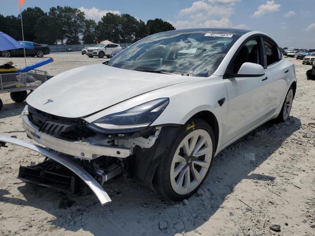 TESLA MODEL 3 2022 with VIN 5YJ3E1EA9NF371642 - Photo from auction