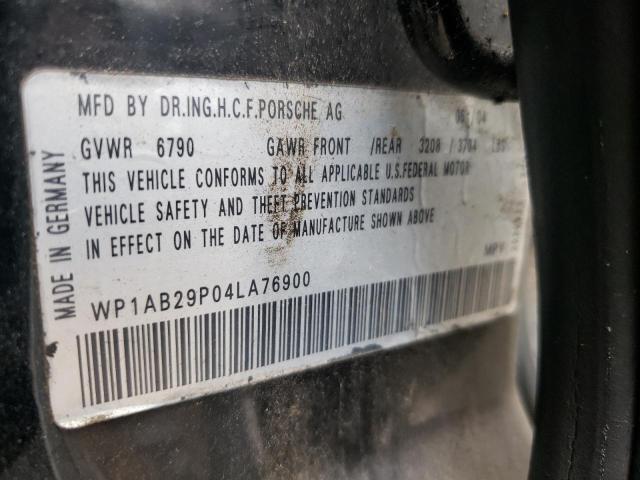 Photo 14 from auction – 2004 PORSCHE CAYENNE S with VIN WP1AB29P04LA76900