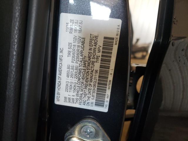 Photo 14 from auction – 2016 ACURA RDX with VIN 5J8TB3H36GL011196