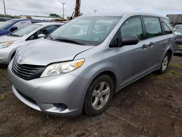 TOYOTA SIENNA 2017 with VIN 5TDZZ3DC0HS812510 - Photo from auction