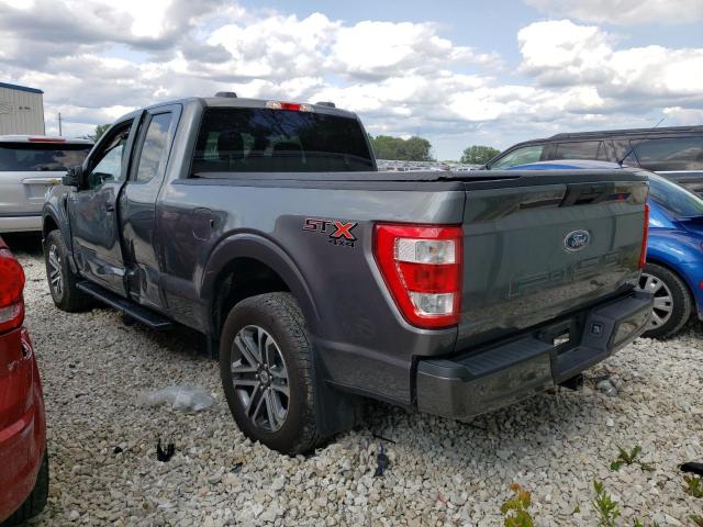 Photo 2 from auction – 2021 FORD F150 SUPER with VIN 1FTEX1EP7MKD97536