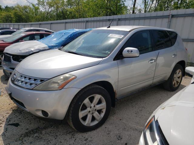 NISSAN MURANO SL 2006 with VIN JN8AZ08W16W536534 - Photo from auction