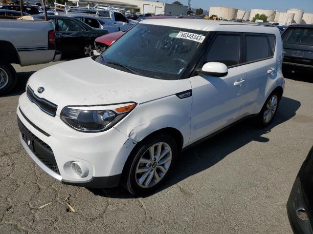 KIA SOUL + 2017 with VIN KNDJP3A50H7446874 - Photo from auction