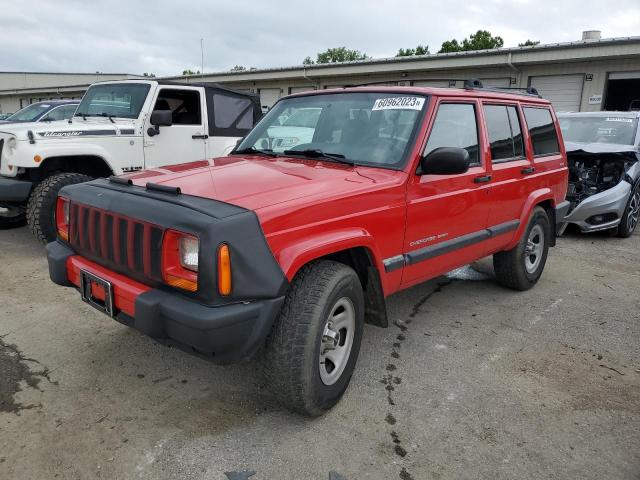 JEEP CHEROKEE S 2001 with VIN 1J4FF48S61L577017 - Photo from auction
