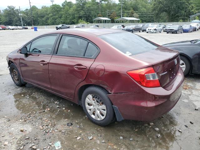 Photo 2 from auction – 2012 HONDA CIVIC LX with VIN 19XFB2E54CE002480