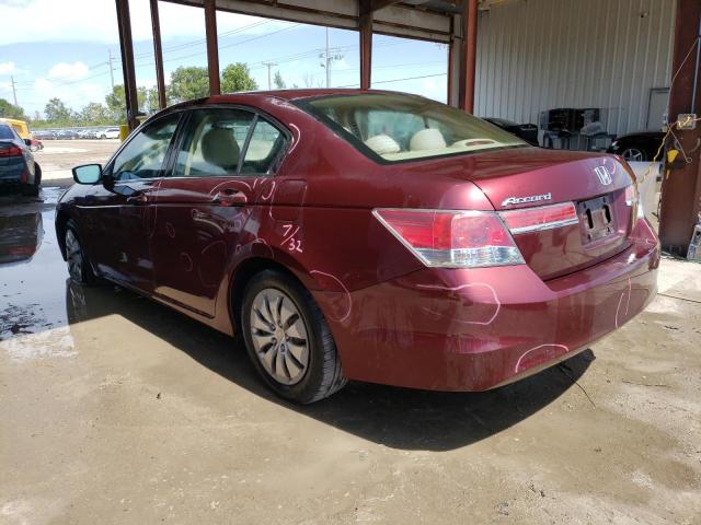 Photo 2 from auction – 2012 HONDA ACCORD LX with VIN 1HGCP2F32CA109601