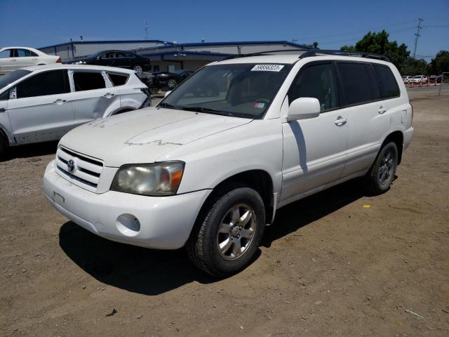 TOYOTA HIGHLANDER 2004 with VIN JTEHD21A140031592 - Photo from auction