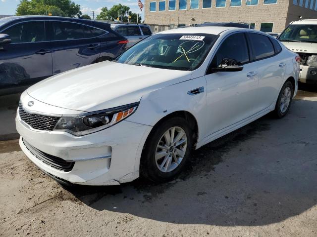 KIA OPTIMA LX 2018 with VIN 5XXGT4L31JG218564 - Photo from auction