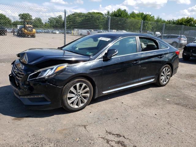 HYUNDAI SONATA SPO 2015 with VIN 5NPE34AF7FH139416 - Photo from auction