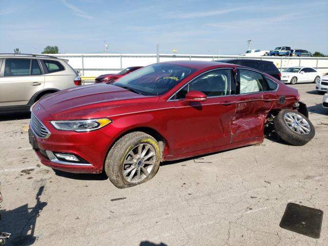 FORD FUSION SE 2017 with VIN 3FA6P0HD7HR186330 - Photo from auction