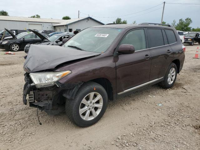 TOYOTA HIGHLANDER 2011 with VIN 5TDBK3EH0BS077731 - Photo from auction