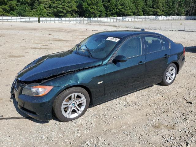 BMW 328 I 2008 with VIN WBAVA37568NL55269 - Photo from auction