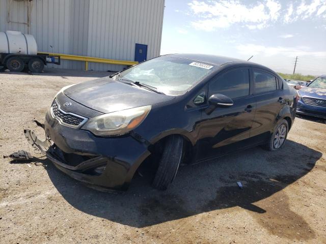 KIA RIO EX 2013 with VIN KNADN4A32D6273024 - Photo from auction