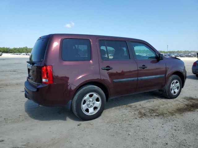 Photo 3 from auction – 2013 HONDA PILOT LX with VIN 5FNYF3H24DB030702