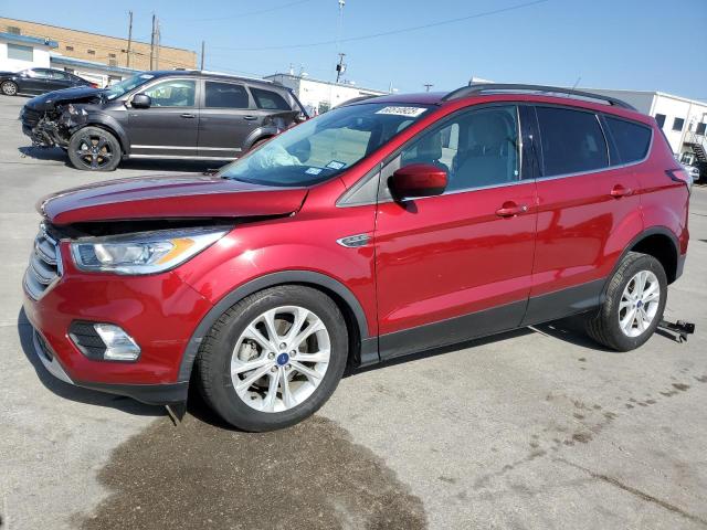 FORD ESCAPE SEL 2018 with VIN 1FMCU0HD3JUC27021 - Photo from auction
