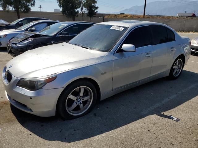 BMW 530 I 2007 with VIN WBANE73597CM49352 - Photo from auction