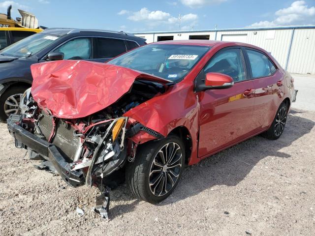 TOYOTA COROLLA L 2015 with VIN 2T1BURHE9FC261367 - Photo from auction