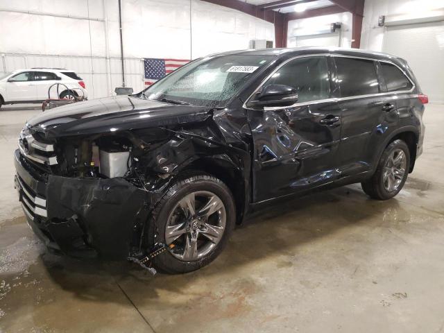 TOYOTA HIGHLANDER 2019 with VIN 5TDDZRFH1KS970299 - Photo from auction