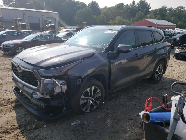 TOYOTA HIGHLANDER 2021 with VIN 5TDGZRBHXMS530958 - Photo from auction