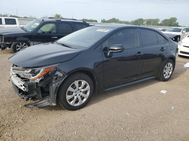 TOYOTA COROLLA LE 2021 with VIN JTDEPMAE7MJ119165 - Photo from auction