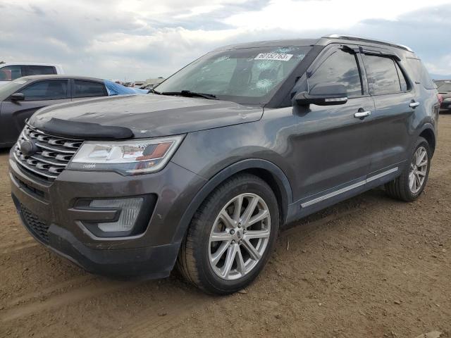 FORD EXPLORER L 2017 with VIN 1FM5K7F86HGC27245 - Photo from auction