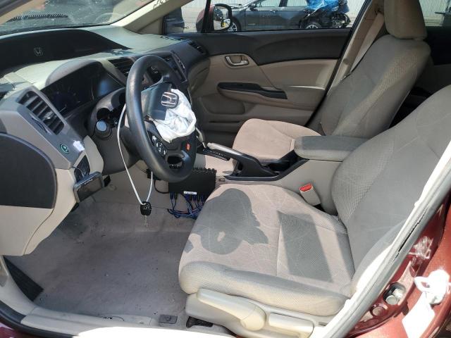 Photo 7 from auction – 2012 HONDA CIVIC LX with VIN 19XFB2F5XCE303608