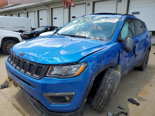 JEEP COMPASS 80 2021 مع رقم تعريف المركبة 3C4NJDEB1MT557027 - صورة من المزاد