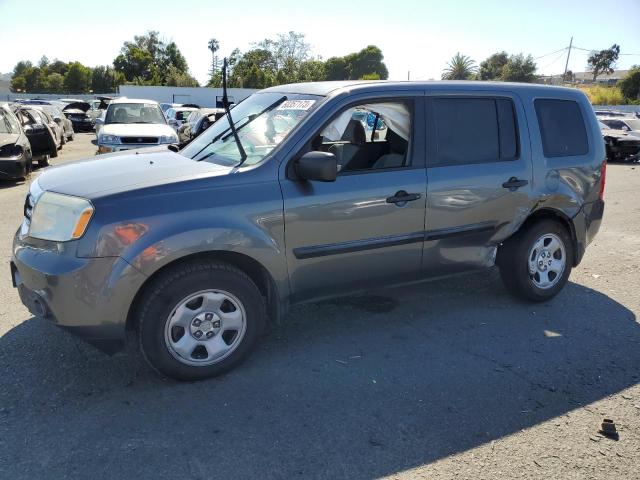 HONDA PILOT LX 2013 with VIN 5FNYF3H23DB022686 - Photo from auction