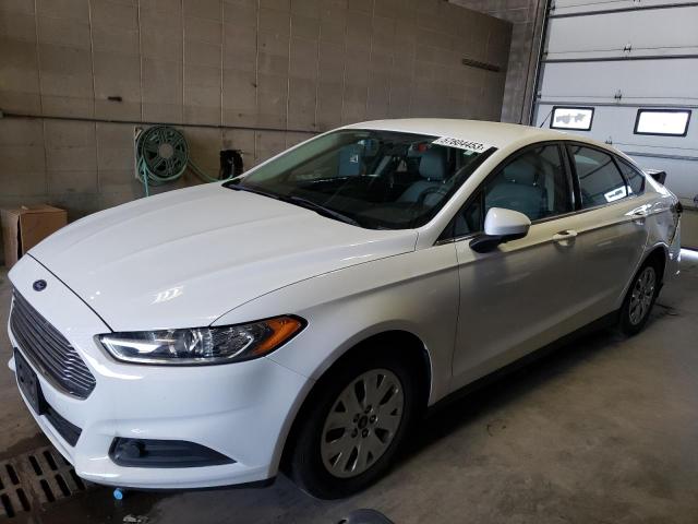 FORD FUSION S 2013 with VIN 3FA6P0G7XDR328658 - Photo from auction