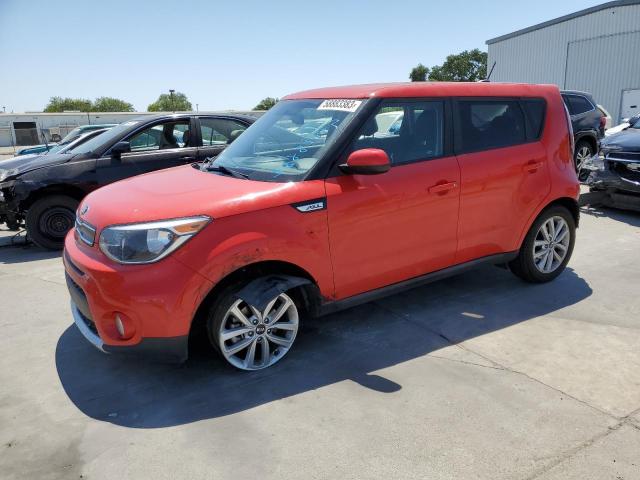 KIA SOUL + 2018 مع رقم تعريف المركبة KNDJP3A50J7611778 - صورة من المزاد