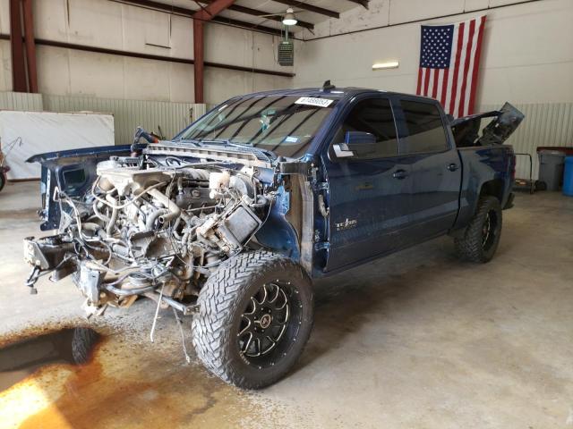 CHEVROLET SILVERADO 2018 with VIN 3GCUKRECXJG345018 - Photo from auction