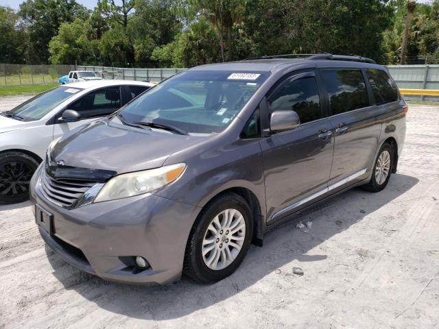 TOYOTA SIENNA XLE 2016 with VIN 5TDYK3DC6GS711972 - Photo from auction