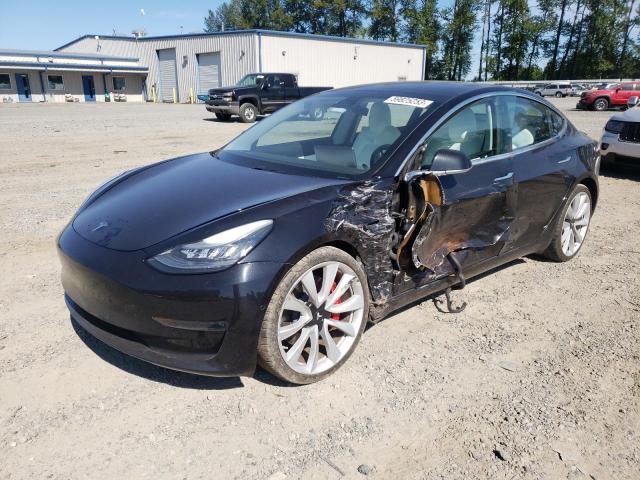 TESLA MODEL 3 2018 with VIN 5YJ3E1EB3JF070089 - Photo from auction