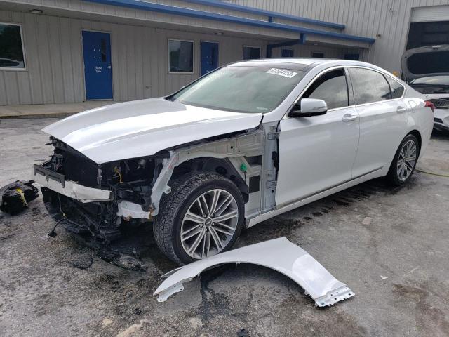 GENESIS G80 BASE 2018 with VIN KMHGN4JE6JU243111 - Photo from auction