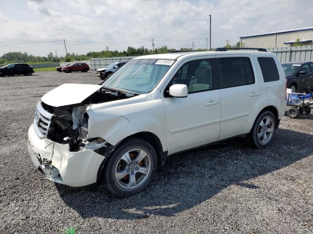 HONDA PILOT EXL 2015 with VIN 5FNYF4H66FB501857 - Photo from auction