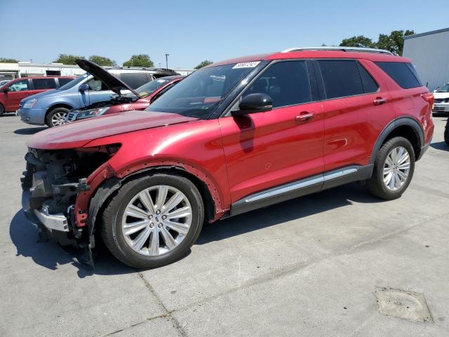 FORD EXPLORER L 2020 with VIN 1FMSK7FHXLGA82089 - Photo from auction