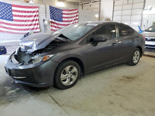 HONDA CIVIC LX 2015 with VIN 19XFB2F51FE088902 - Photo from auction