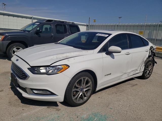 FORD FUSION SE 2017 with VIN 3FA6P0LU6HR374053 - Photo from auction