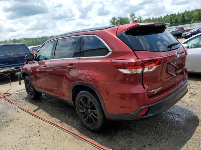 Photo 2 from auction – 2019 TOYOTA HIGHLANDER with VIN 5TDKZRFHXKS355600