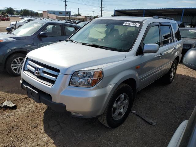 HONDA PILOT EXL 2007 with VIN 5FNYF18587B017809 - Photo from auction