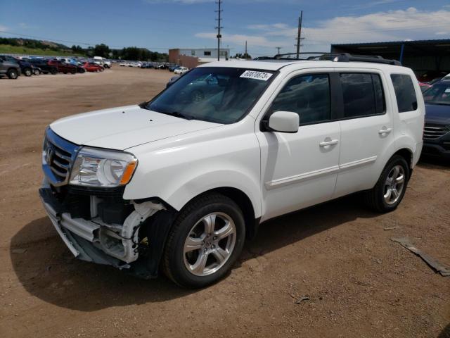 HONDA PILOT EXL 2015 with VIN 5FNYF4H51FB015304 - Photo from auction