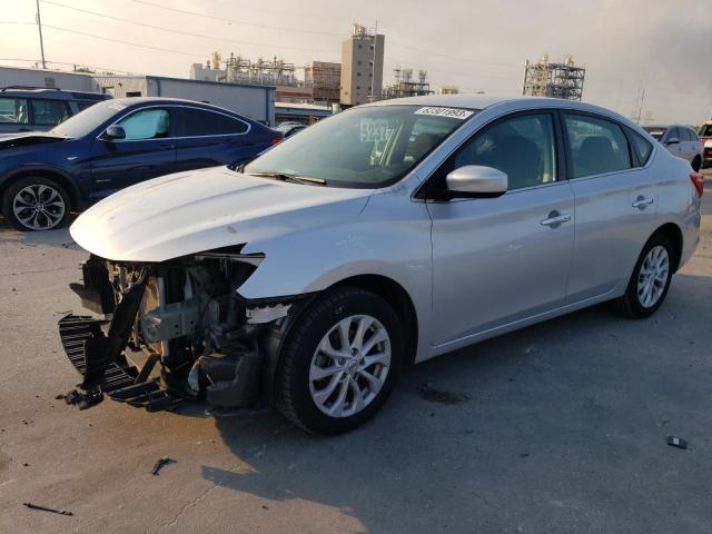 NISSAN SENTRA S 2019 with VIN 3N1AB7AP3KY274341 - Photo from auction