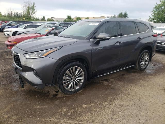 TOYOTA HIGHLANDER 2021 with VIN 5TDEBRCH8MS042506 - Photo from auction