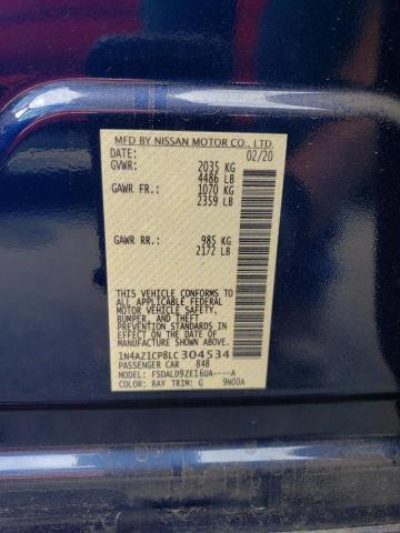 Photo 12 from auction – 2020 NISSAN LEAF SV with VIN 1N4AZ1CP8LC304534
