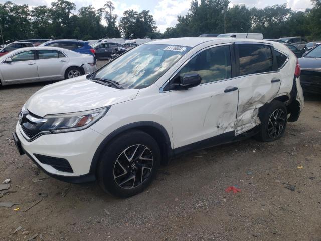 HONDA CR-V SE 2016 with VIN 5J6RM4H49GL102541 - Photo from auction