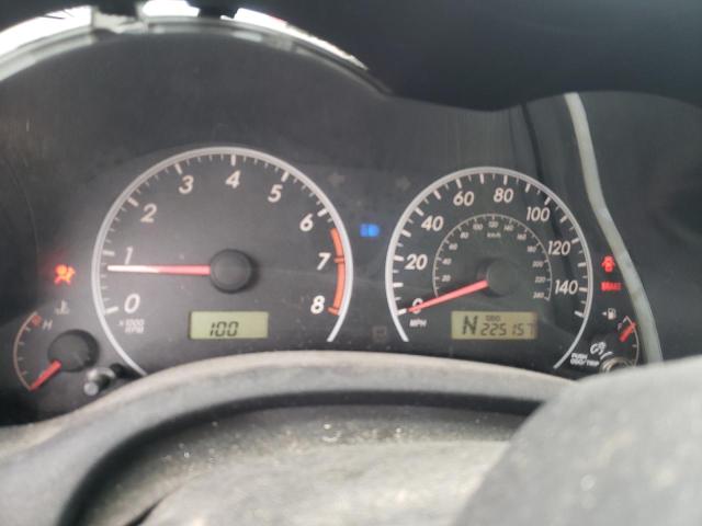 Photo 9 from auction – 2009 TOYOTA COROLLA BA with VIN 2T1BU40E29C149576