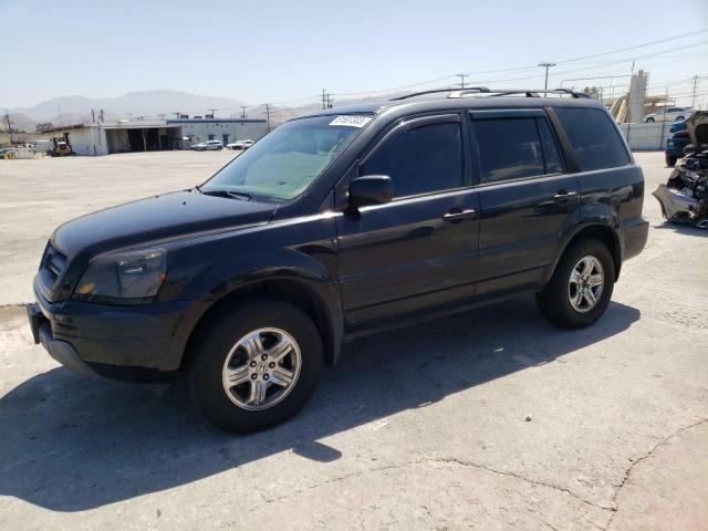 HONDA PILOT EXL 2004 with VIN 2HKYF18534H619420 - Photo from auction